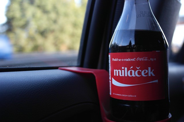 Coke localised in many languages example Czech Republic